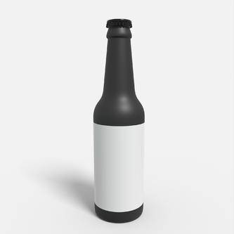 Bottle Glass Product Label Dieline 510150